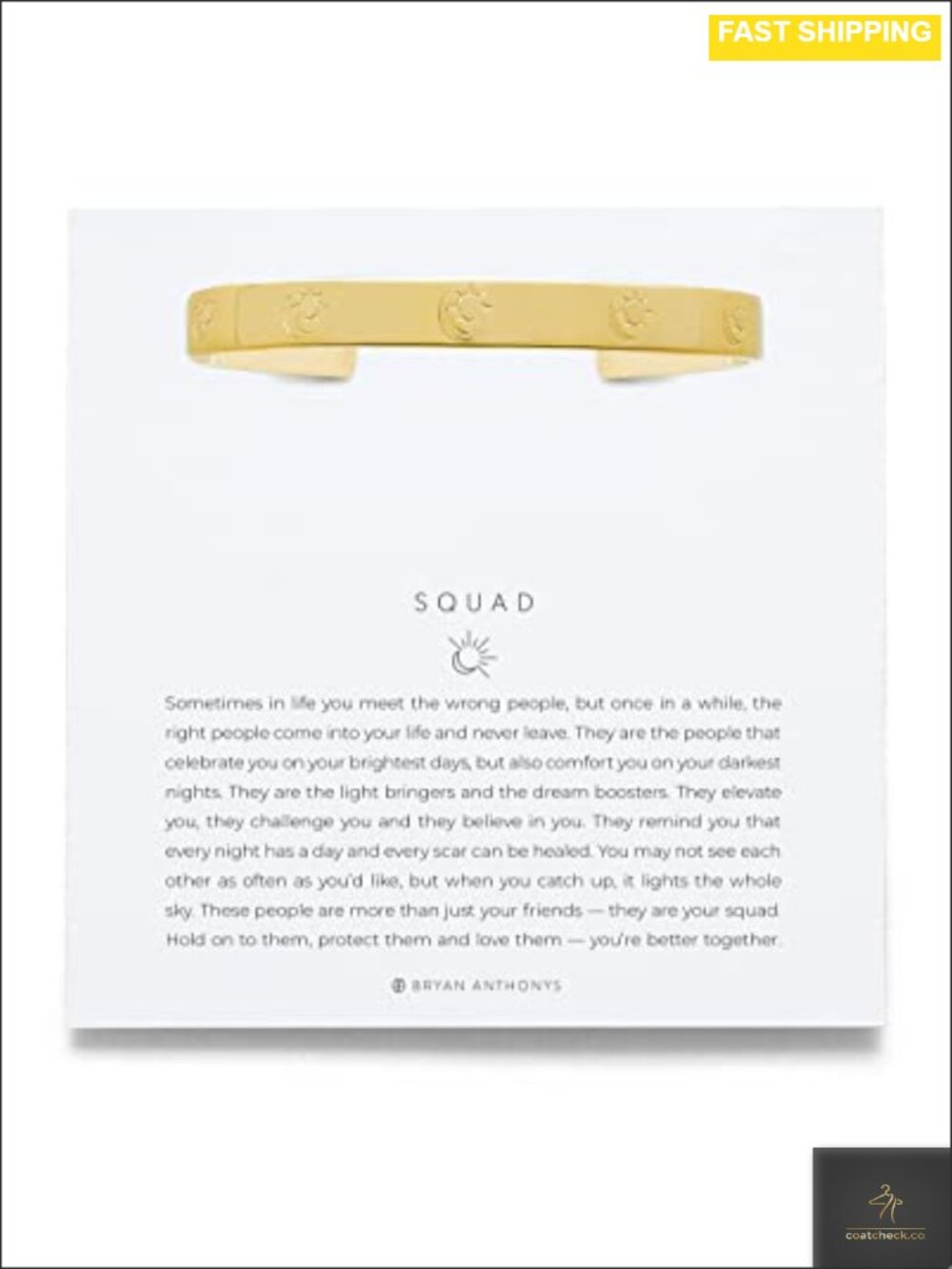 14k Gold Plated Over Brass Friendship Bracelet Adjustable Stackable Gift